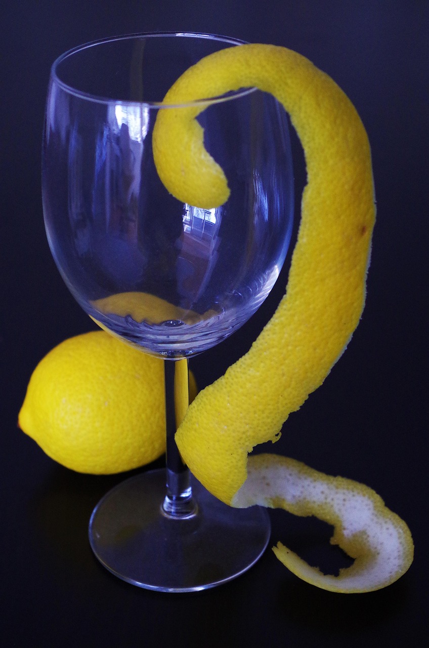 Citrus peel — geraniol source